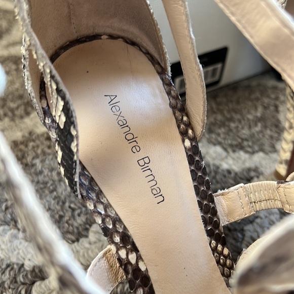 Alexandre Birman Python Sandals - Picture 7 of 10